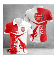 Arsenal 3D High Quality New Design Hot Selling Multi Style Polo Shirt (Contact Online for Free Customization) - NO.HSGHK66W