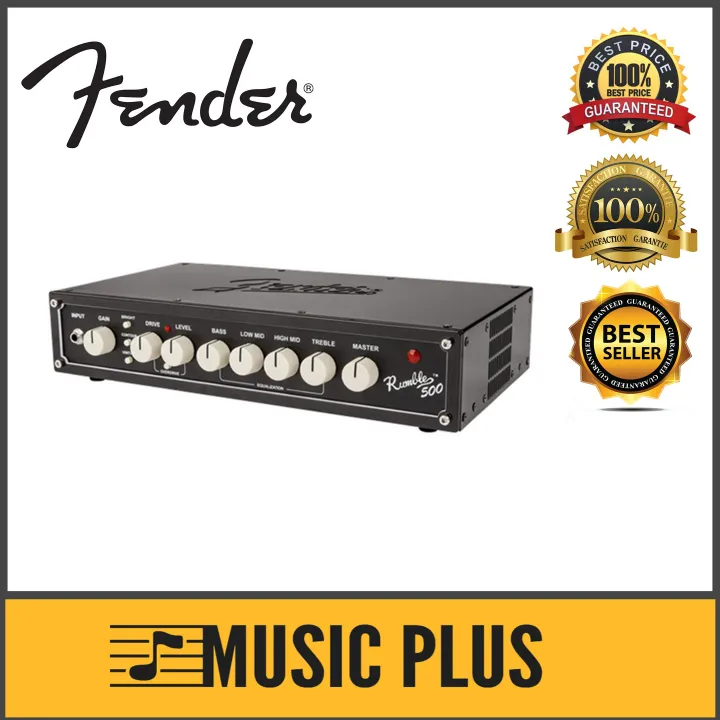 Fender Rumble 500 V3 Bass Amplifier Head, 230V UK Lazada