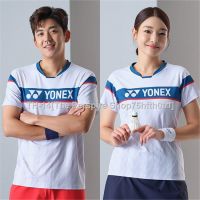 ☏ Yonex Badminton Tennis Jersey Sports T-shirt Korean Mens and Womens Tennis Clothing Customization