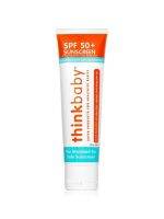 Think Thinkbaby SPF 50+ Sunscreen 89 ml  (ใช้ได้ตั้งแต่เด็กที่มีอายุ 6 เดือนขึ้นไป รวมถึงวัยผู้ใหญ่) For face and body.