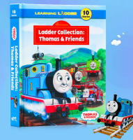 Childrens English original picture book Thomas and friends learning ladder small train Thomas and friends hardcover collection of 10 story sets graded reading animation original books