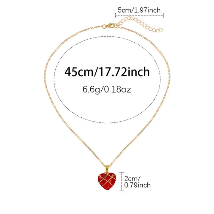 heart-shaped-niche-crystal-jewelry-clavicular-chain-love-new-necklace