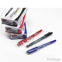 【hot】▽  10pcs side marker pen tip based permanent ink black red blue for glass fabric ceramic A6875