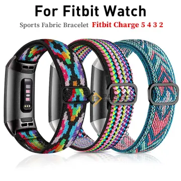 Cuff and Chain Bracelet For Fitbit Charge 4  Charge 3  StrapsCo