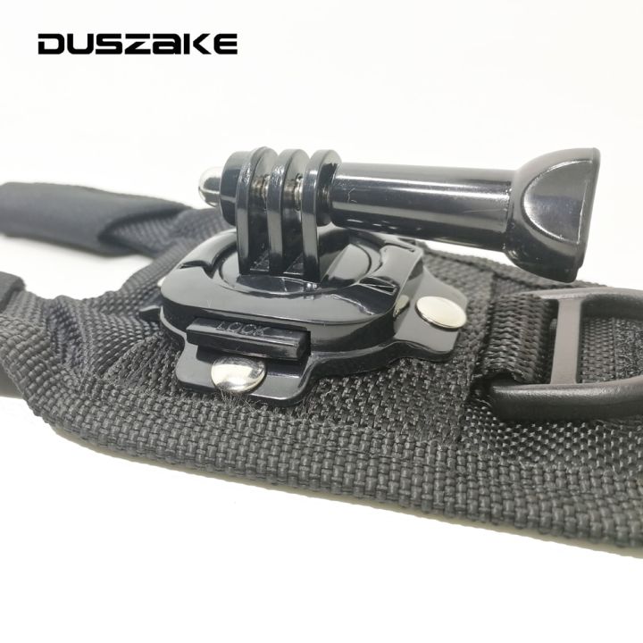 duszake-สายรัดข้อมือถุงมือหมุน360องศาเข็มขัดสายคล้องมือสามขาขายึดกล้องโกโปร-hero-6-5-4สำหรับ-go-pro-สำหรับ-xiaomi