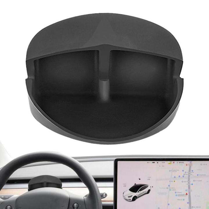 silicone-phone-holder-mount-steering-wheel-mount-holder-for-model-3-y-space-saving-auto-storage-tool-for-mobile-phones-glasses-and-other-small-sundries-successful