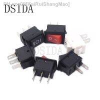 10PCS/lot KCD11 Rocker Switch 10x15mm Mini Push Button Switch ON-OFF / ON-OFF-ON 2 Pins / 3 Pins 3A 250VAC / 6A 125VAC