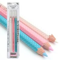 Clover 24-065 ชุดดินสอเขียนผ้า 3 แท่ง water soluble pencil ลบด้วยน้ำ ญี่ปุ่นแท้