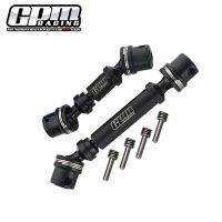 GPM Metal Steel Front Rear Center Drive Shafts 9755 for Traxxas 1/18 TRX4M TRX-4M Defender Bronco RC Crawler Car Upgrade Parts Electrical Connectors