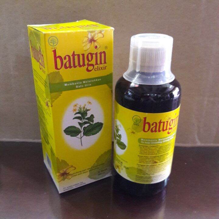 Obat Kencing Batu BATUGIN ELIXIR 300 Ml | Lazada Indonesia