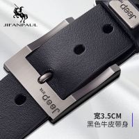 tali pingang lelaki Paul Belt Mens FashioninsAll-Matching Mens Belt Genuine Leather Pure Cowhide2021New Young People Pin Buckle Pant Belt belt leather original