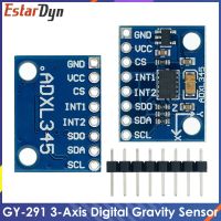 GY-291 ADXL345ดิจิตอลสามความเร่งแกนของแรงโน้มถ่วงโมดูลวัดความเอียงการส่ง IIC/SPI ในสต็อก