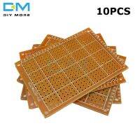 【YD】 10PCS PCB Board 5 x 7 cm 5x7 2.54mm Prototype Paper Printed Circuit Panel 5x7cm 50x70mm