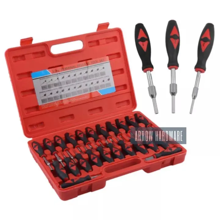 23pcs Universal Car Removal Remover Tool Electrical Terminal Release Wiring Crimp Connector Pin 