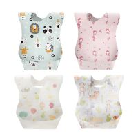 【YD】 Disposable Baby Bibs Cartoon Children Boy Saliva Feeding Products