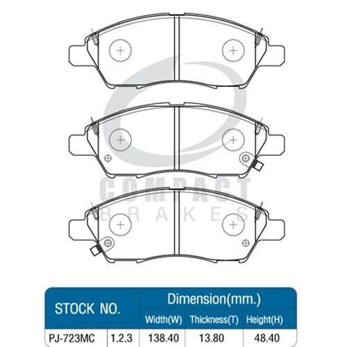 ผ้าเบรคหน้า-nissan-almera-1-2-ปี-2011-2013-almera-1-2-s-e-es-v-vl-ปี-2014-on-compact-dcc-723-รูปแทน