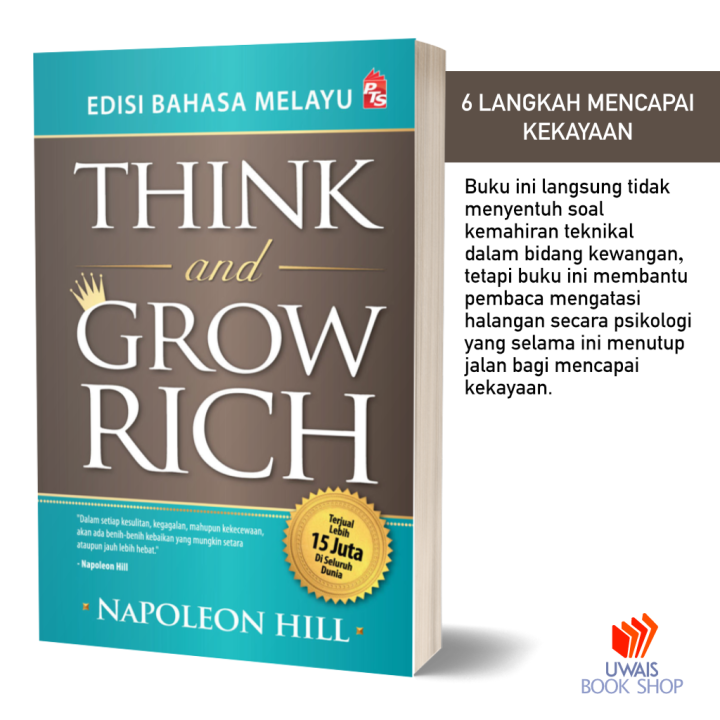 Buku Pts Think And Grow Rich Edisi Bahasa Melayu Oleh Napoleon Hill