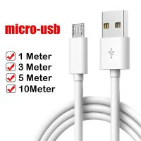 1m-10m Micro USB Data Cable Universal Extra Long Charging Cable for Android Samsung Xiaomi Huawei Tablet Camera USB Charge Cable