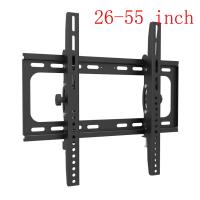 New` Universal cket For 26-55 Inches AdjustableTilt 15° Support Holder Max Load 50 Kg Vesa Max 400x400mm Wall