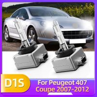 Lslight ไฟหน้า D1s โคมซีนอน Hid หลอดไฟหน้ารถ35W 6000K 12V สำหรับ Peugeot 407 Coupe 2007 2008 2009 2010 2012 2011