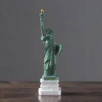 โมเดลเทพีเสรีภาพ Statue of Liberty โมเดลเรซิ่นแต่งบ้าน แต่งห้อง โต๊ะทำงาน ขนาด 8x26x7 ซม.