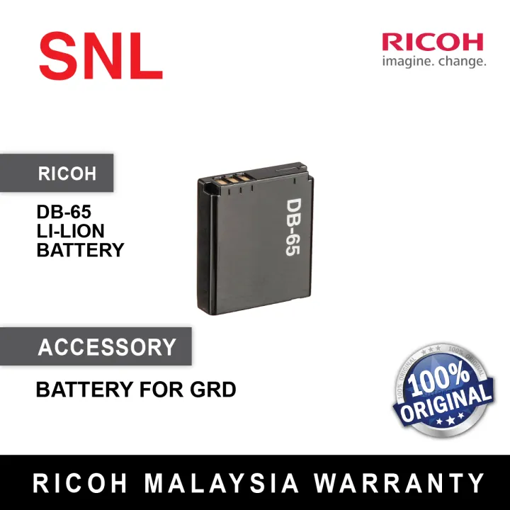 Ricoh Db Li Ion Rechargeable Battery Lazada