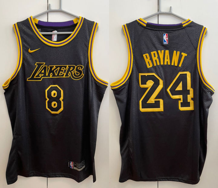 Kobe Bryant Los Angeles Lakers Men's #8 The Black Mamba Jersey