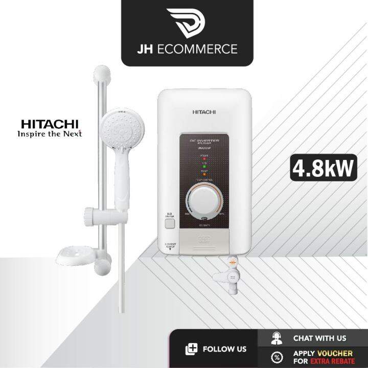 Hitachi 4800W DC Inverter Pump Water Heater HES48WPY 12 Safety