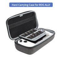 กระเป๋าถือสำหรับ ROG ALLY เกมคอนโซลกันกระแทก Hard Case ช่องเสียบการ์ดความจุขนาดใหญ่กระเป๋าถือแบบพกพาสำหรับ ROG ALLY อุปกรณ์เสริม