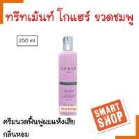 ขายดี! ทรีทเม้นท์ Go Hair โกแฮร์ Repair Treatment ขวดชมพู แพคกิ้งใหม่ 250ml. ครีมนวด สำหรับผมเส้นเล็ก มัน รีบแบน บางเบา ชี้ฟูไม่มีน้ำหนัก -ของแท้100% จาก