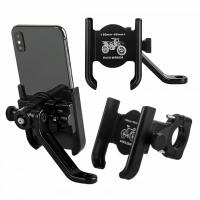 Aluminum Alloy Motorcycle Bike Phone Holder GPS Base Bracket Mount Clip Support Bicycle Handlebar Stand Fit For Xiaomi iPhone