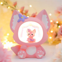 Trending Cartoon Beibei Fox Student Desk Decoration Small Night Lamp Coin Bank Storage Ideas Gift One Piece Dropshipping