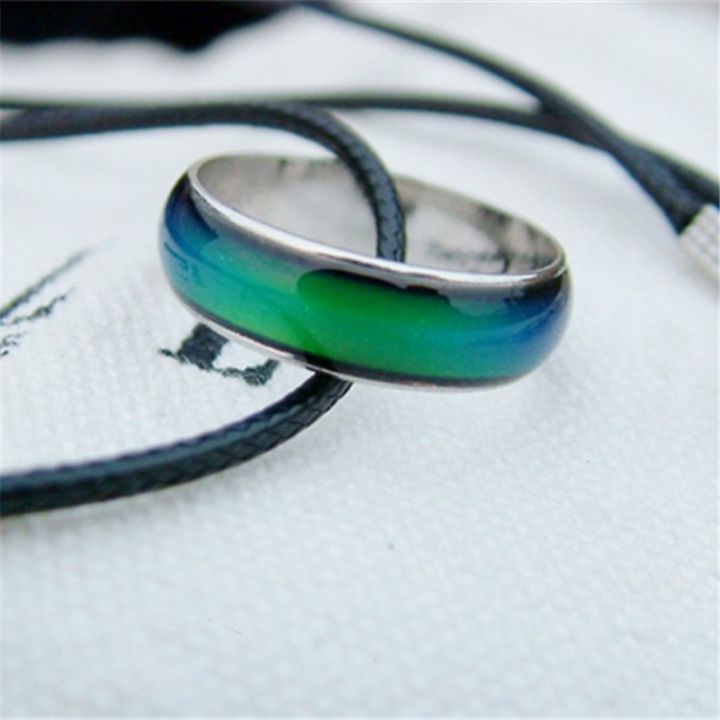 mm75-แฟชั่นเมจิกอารมณ์แหวนอุณหภูมิเปลี่ยนสีอารมณ์ความรู้สึกแหวนขนาด16-20แหวนสแตนเลสสำหรับผู้หญิง-ผู้ชาย