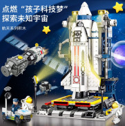 Bộ đồ chơi lắp ghép lego Tàu vũ trụ vào không gian với 475 miếng bền đẹp