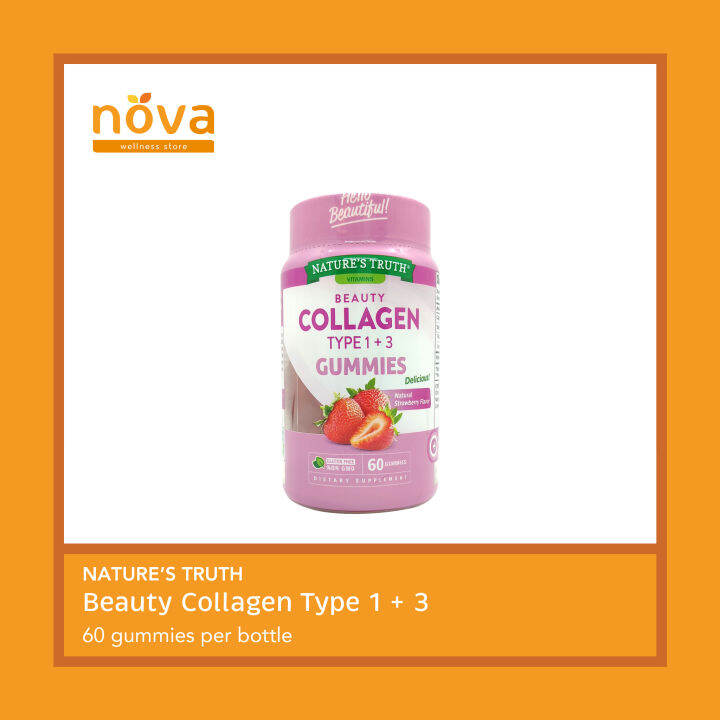 Nature's Truth Beauty Collagen Type 1+3 60 Gummies (Bottle) Lazada PH
