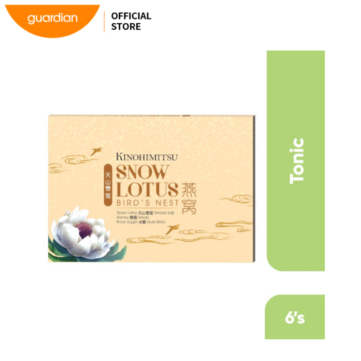 Kinohimitsu Snow Lotus Bird Nest 75ml x 6's Lazada
