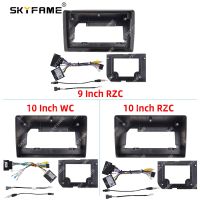 SKYFAME Car Frame Fascia Adapter Canbus Box Decoder Android Radio Dash Fitting Panel Kit For Citroen C5