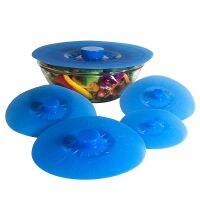 Silicone Bowl Lids Reusable Seal Covers for Bowls, Pots Natural Grip, Easy Use and Storage