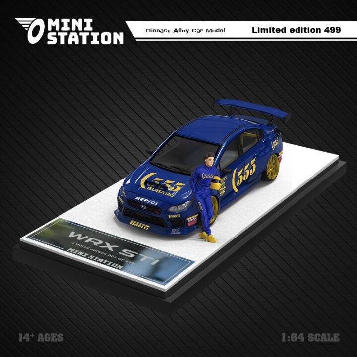 pre-order-mini-station-1-64-wrx-sti-rally-555-livery-blue-diecast-model-car