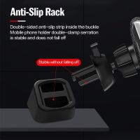 PECHAM Car Phone Holder Air Vent Clips Dashboard Base Mobile cket Strong Adhesion Holder Smartphone Base