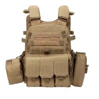 600D Hunting Tactical Vest Military Molle Plate Carrier Magazine Airsoft Paintball CS Outdoor Protective Lightweight Vest