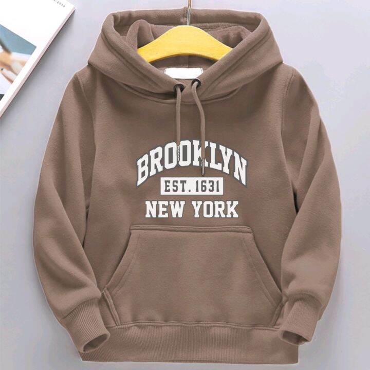 Sweater Hoodie Anak Laki Laki Dan Perempuan Usia 2-13 Tahun Brooklyn 