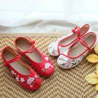 27-262 Floral Chinese Shoes - 2 สี - Morningkiss Shop