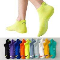 【hot】✑  Cotton Men Ankle No Show Socks Breathable Color Fashion Sport DeodorantInvisible Brand