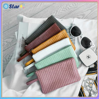 GStar กระเป๋า Dompet Koin มีซิปล็อคอเนกประสงค์สำหรับผู้หญิงมีกุญแจกรอบใส่เหรียญสำหรับผู้หญิงกระเป๋าใส่ลิปสติกคลังสินค้าพร้อมถุงผ้ากระเป๋าถือผู้หญิงกระเป๋าเล็ก