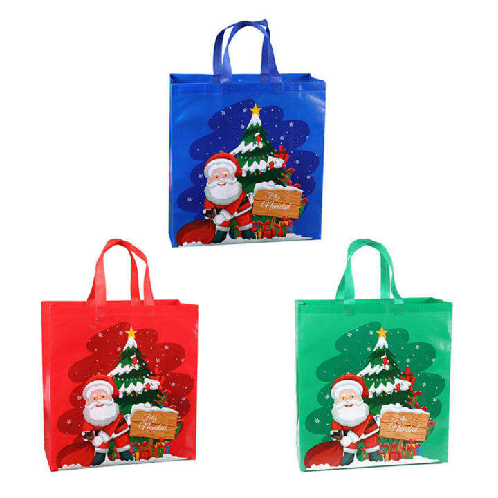 santa-themed-party-christmas-shopping-accessories-christmas-party-supplies-non-woven-shopping-bag-gift-bag-for-christmas