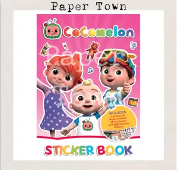 CoComelon Activity Pack with 3 Books and 100+ Stickers