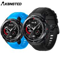 AKBNSTED For Huawei Honor GS Pro Fashion Sport Watch Strap For Honor GS Pro Soft Silicone Replacement Wristband Accessories Pipe Fittings  Accessories