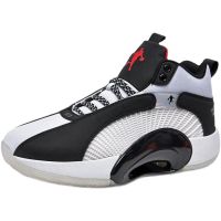 Basketball shoes mens wear-resistant non-slip air cushion shock absorption aj35 Guo Ailun high-top combat shoes aj Xinjiang Tibet special chain