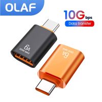 Olaf 6A OTG USB3.0 To Type C Adapter Data Transfer TypeC Male to USB Female Converter For Macbook Pro Air Samsung Xiaomi Laptop